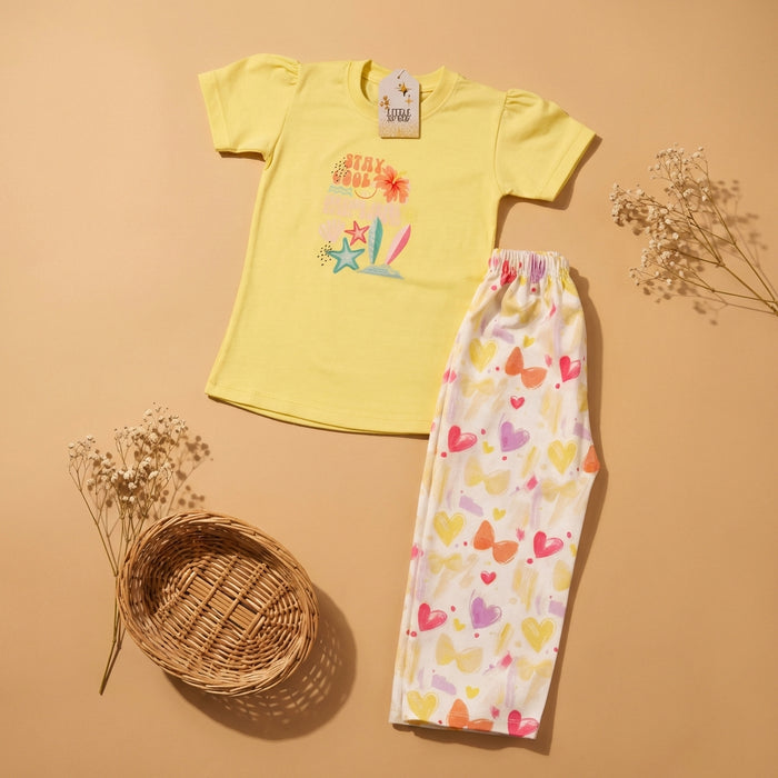 Stay Cool Print Trouser & Shirt