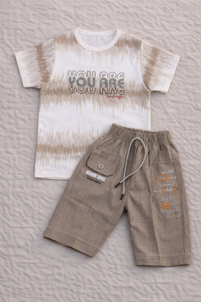 Cool Vibes Kids T-Shirt & Shorts Set
