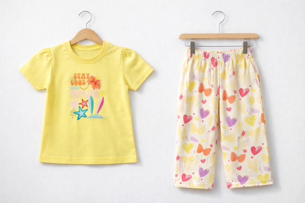 Stay Cool Print Trouser & Shirt