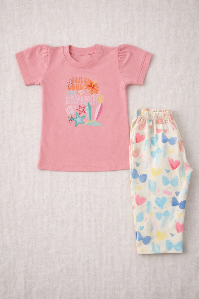 Stay Cool Print Trouser & Shirt