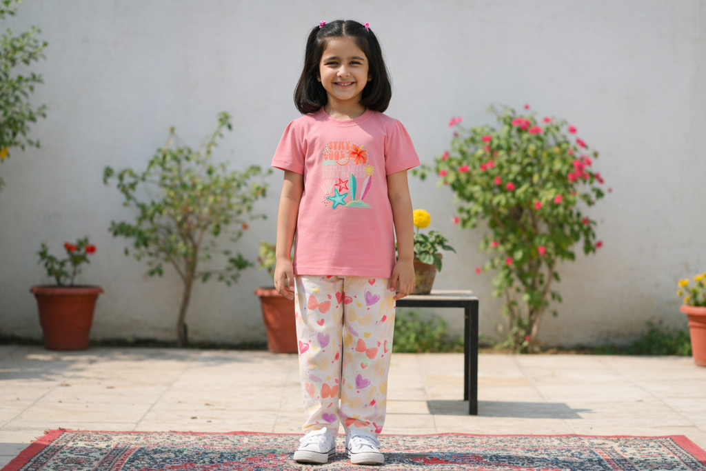 Stay Cool Print Trouser & Shirt