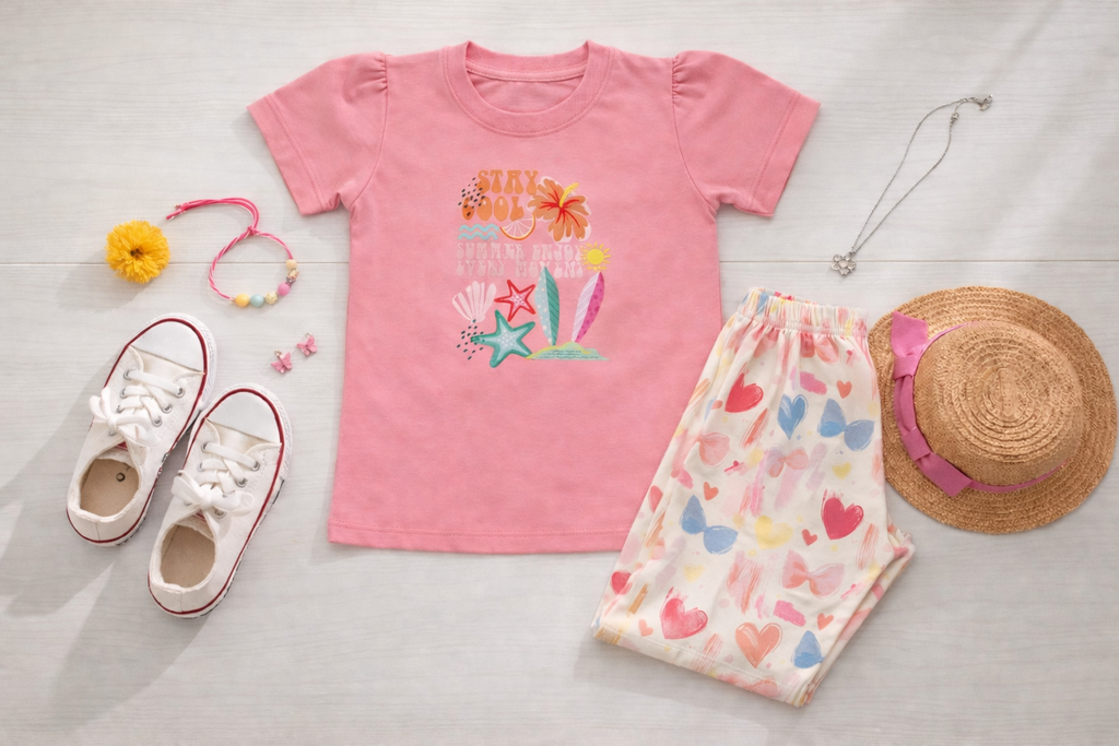 Stay Cool Print Trouser & Shirt