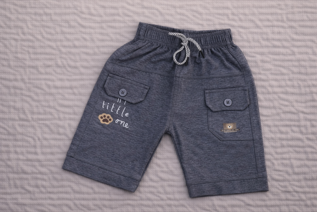 “Happy Bear Stripe Kids Summer Set”