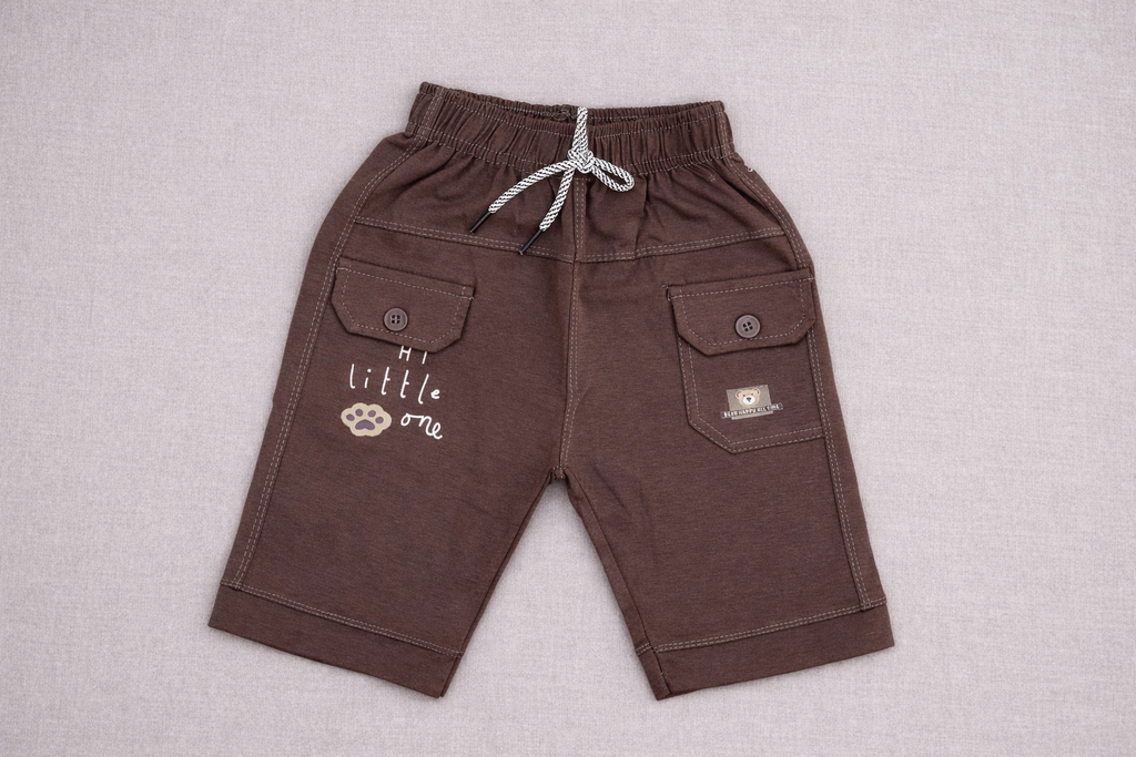 “Happy Bear Stripe Kids Summer Set”