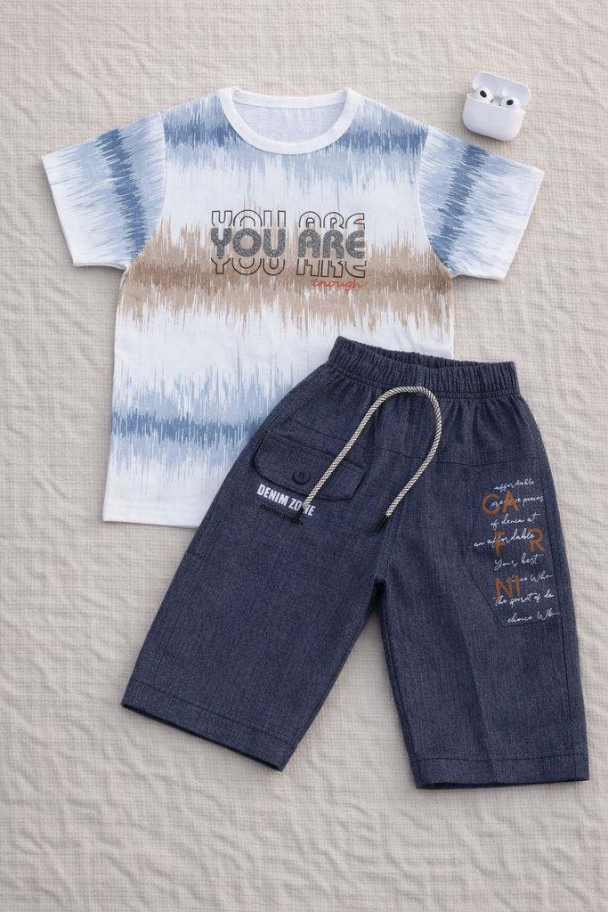 Cool Vibes Kids T-Shirt & Shorts Set