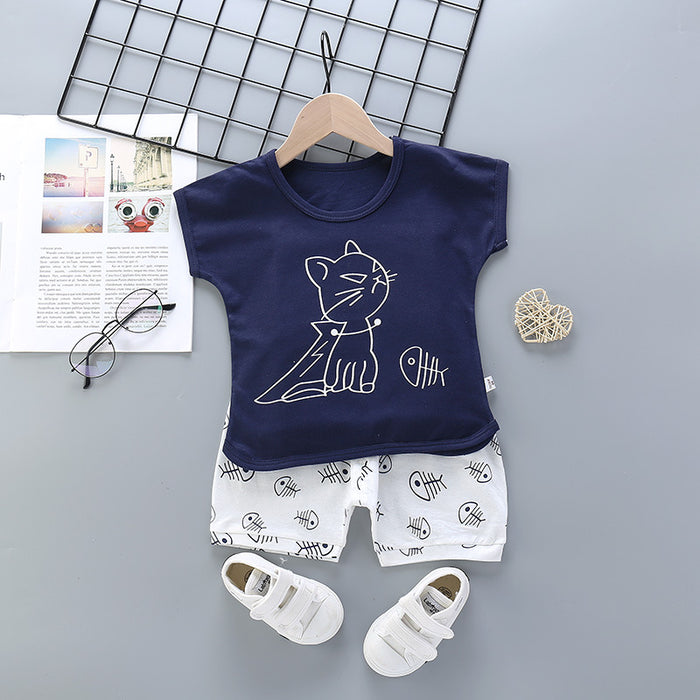 Cat Print TWO PAIR
